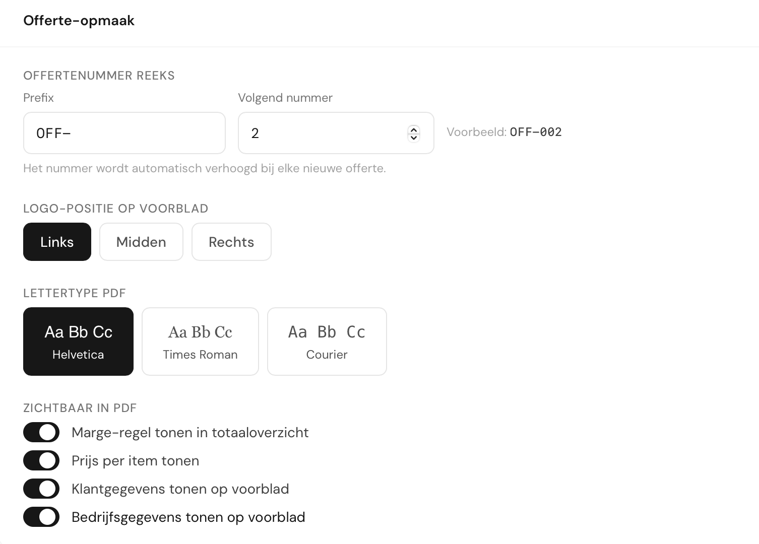 Een PDF die eruit ziet als uw bedrijf